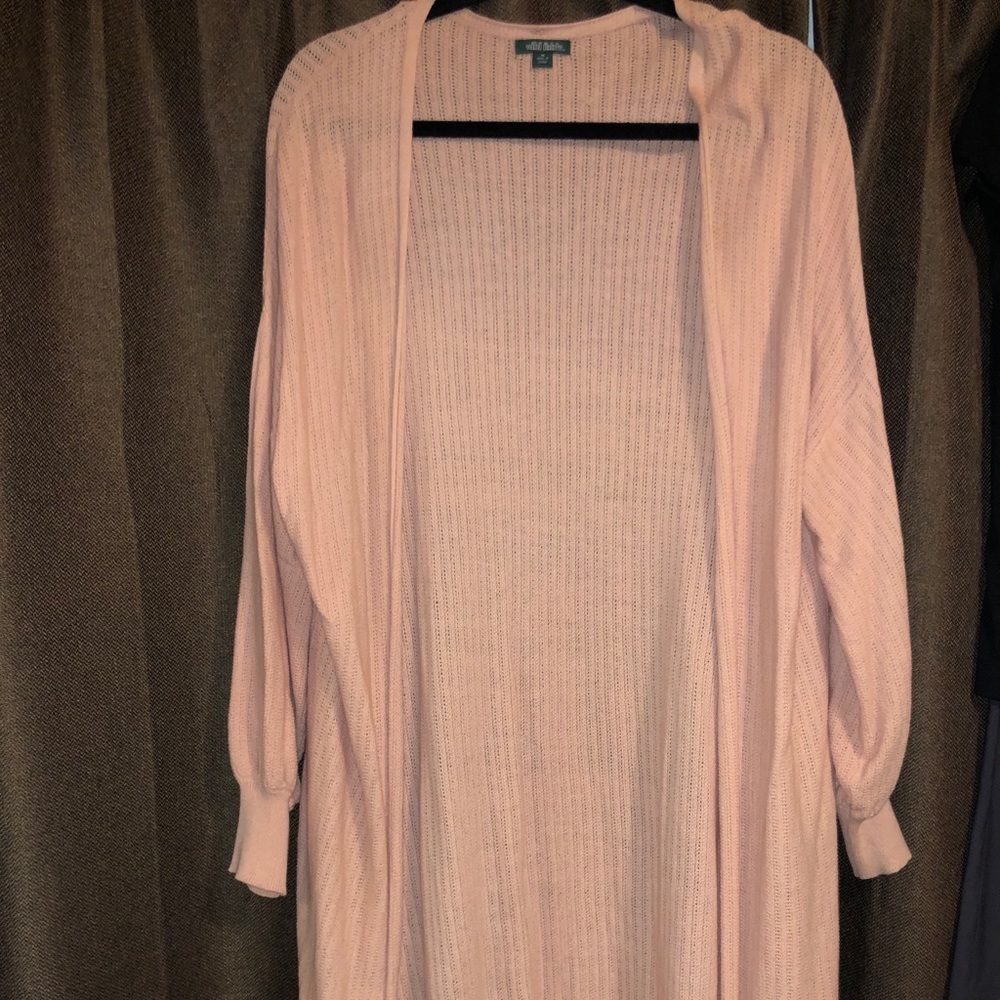 PINK CARDIGAN